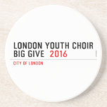 London Youth Choir Big Give   Coasters (Sandstone)