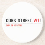 Cork Street  Coasters (Sandstone)