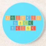 Periodic
 Table
 Writer  Coasters (Sandstone)