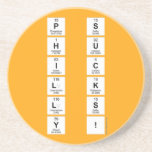 P S
 H u
 I c
 L k
 L s
 Y !  Coasters (Sandstone)