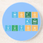 WOTO
 AND
 VUYOH  Coasters (Sandstone)