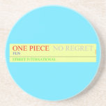 one piece  Coasters (Sandstone)