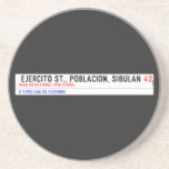  Ejercito st., poblacion, sibulan  Coasters (Sandstone)