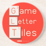 Game
 Letter
 Tiles  Coasters (Sandstone)