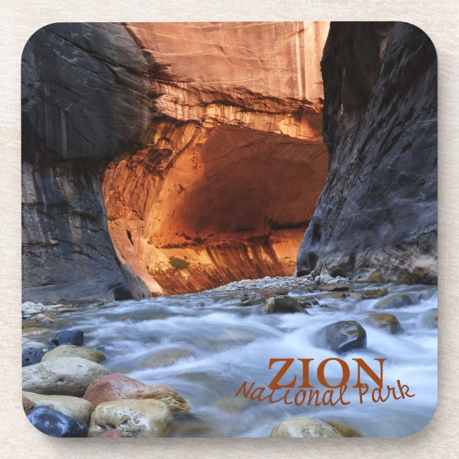Coasters, Set of 6, Zion Narrows Coaster (Front)