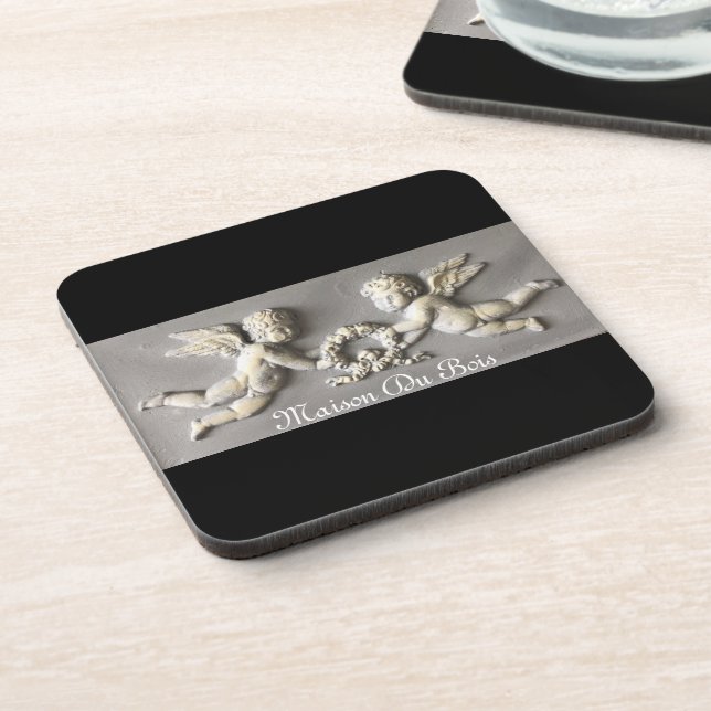 Coasters with a touch of renaissance chic!  (Left Side)