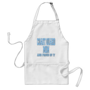 coastguardmomproud adult apron