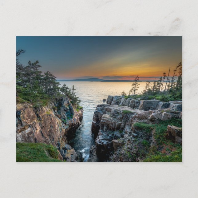 Coastline | Acadia National Park, Maine Postcard (Front)