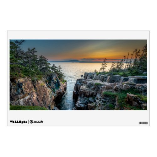 Coastline  Acadia National Park Maine Wall Decal