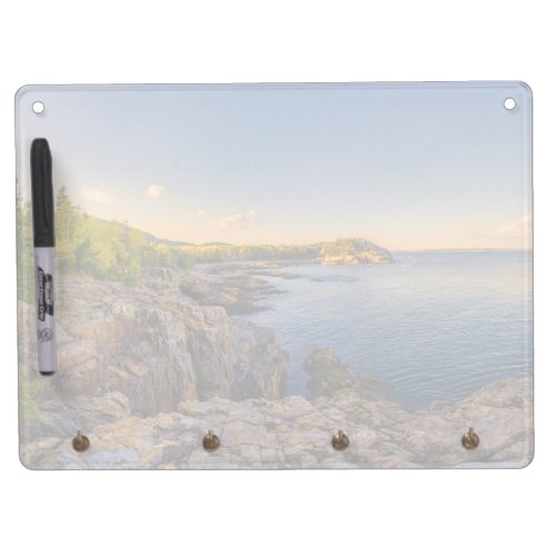 Coastline  Acadia National Park Schooner Head Dry Erase Board With Keychain Holder