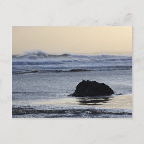 coastline at dawn postcard