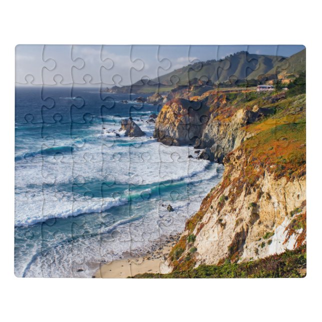 Coastline | Big Sur, California Jigsaw Puzzle (Puzzle Horizontal)