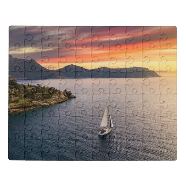 Coastline | Bodrum, Turkey Jigsaw Puzzle (Puzzle Horizontal)