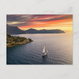 Coastline Bodrum, Turkey Postcard