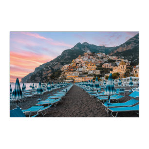 Coastline Campania, Italy Acrylic Print