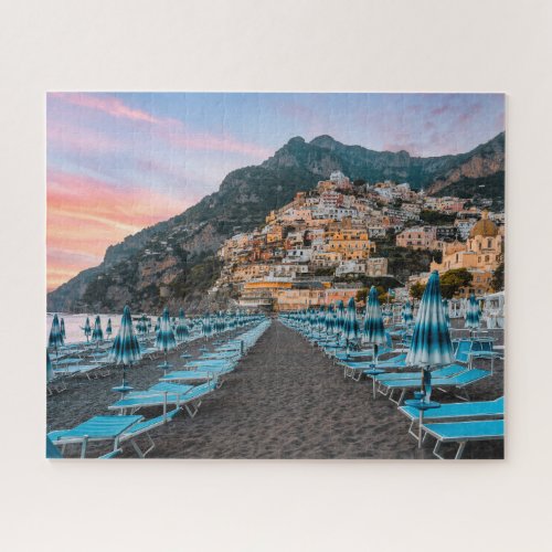 Coastline  Campania Italy Jigsaw Puzzle