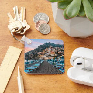 Coastline   Campania, Italy Keychain