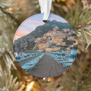 Coastline Campania, Italy Ornament