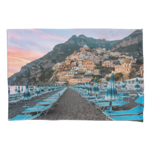 Coastline Campania, Italy Pillow Case