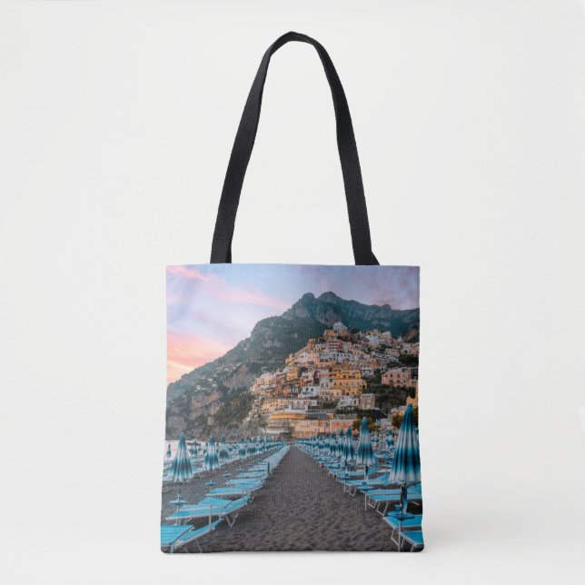 Coastline | Campania, Italy Tote Bag (Front)