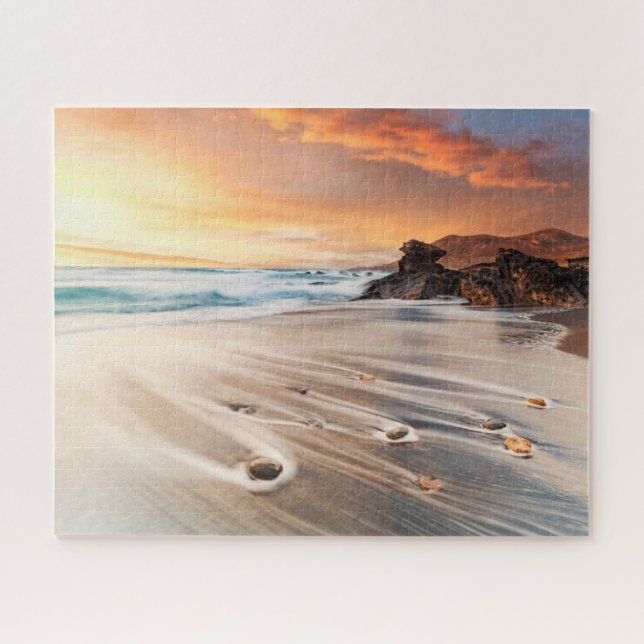 Coastline | Canary Islands, Spain Jigsaw Puzzle (Horizontal)