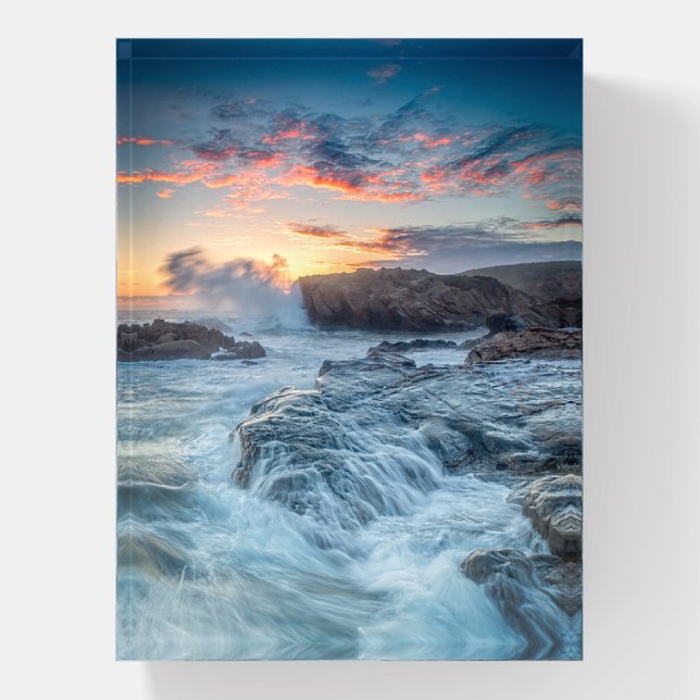 Coastline | Carmel California Paperweight (Vertical)