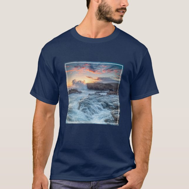 Coastline | Carmel California T-Shirt (Front)