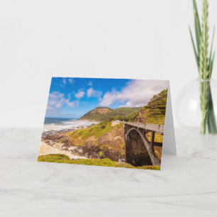 Coastline Cook's Chasm, Yachats, Oregon Card