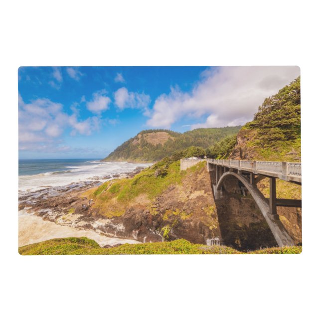 Coastline | Cook's Chasm, Yachats, Oregon Placemat (Front)