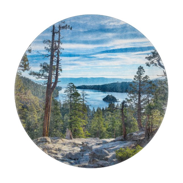 Coastline | Emerald Bay, Lake Tahoe, California Cutting Board (Front)