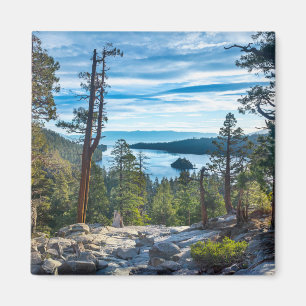 Coastline Emerald Bay, Lake Tahoe, California Magnet
