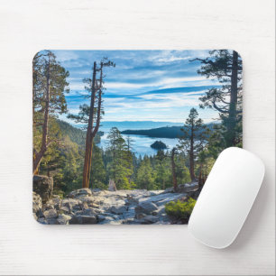 Coastline Emerald Bay, Lake Tahoe, California Mouse Pad