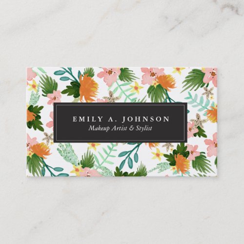 Coastline Floral Business Card