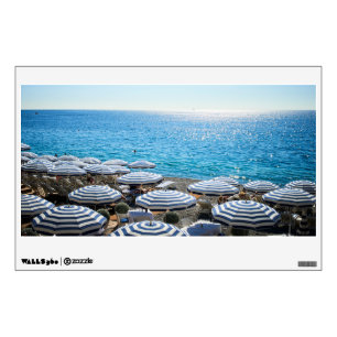 Coastline French Riviera, Nice France Wall Decal