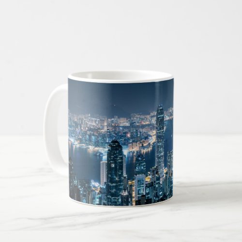 Coastline  Hong Kong Island Asia Coffee Mug