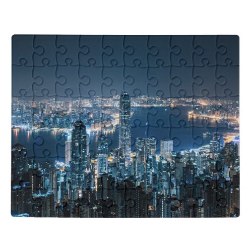 Coastline  Hong Kong Island Asia Jigsaw Puzzle