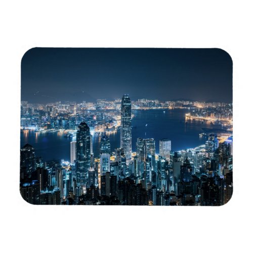 Coastline  Hong Kong Island Asia Magnet