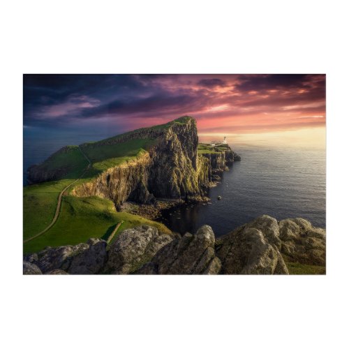 Coastline  Isle of Skye Scotland Acrylic Print