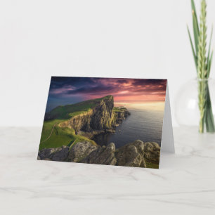 Coastline   Isle of Skye, Scotland Card