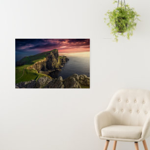 Coastline   Isle of Skye, Scotland Foam Board