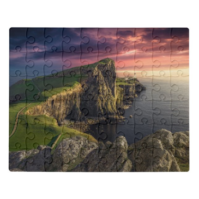 Coastline | Isle of Skye, Scotland Jigsaw Puzzle (Puzzle Horizontal)