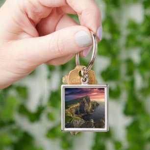 Coastline Isle of Skye, Scotland Keychain