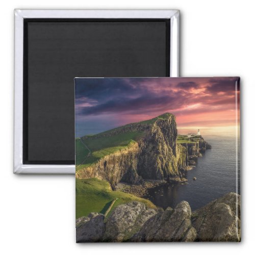 Coastline  Isle of Skye Scotland Magnet