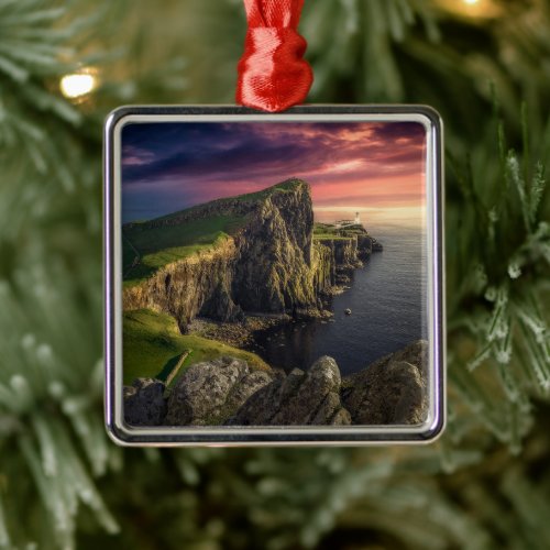 Coastline | Isle of Skye, Scotland Metal Ornament