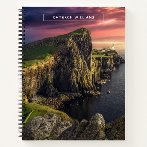 Coastline  Isle of Skye Scotland Notebook