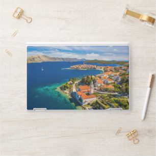 Coastline Korcula Town, Korcula Island, Croatia HP Laptop Skin
