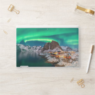 Coastline   Lofoten Islands, Hamnoy, Norway HP Laptop Skin