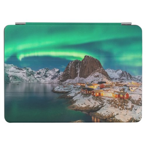 Coastline  Lofoten Islands Hamnoy Norway iPad Air Cover