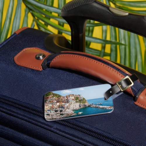 Coastline  Manarola Cinque Terre Liguria Italy Luggage Tag