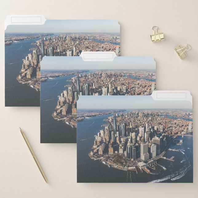 Coastline | Manhattan, New York City File Folder (Set)